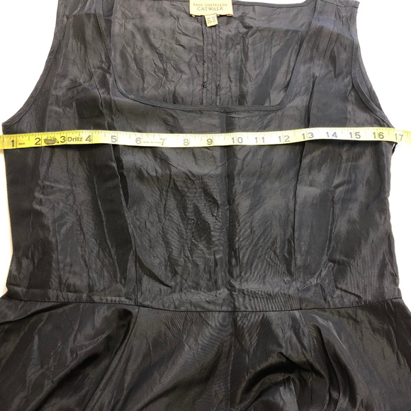 Paul costelloe catwalk black midi dress 101K - Picture 5 of 7